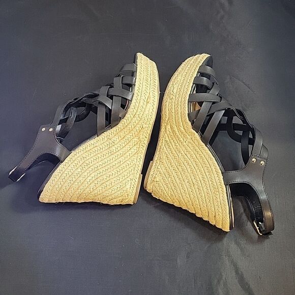 FEGALIECIOUS REINVIGORATE YOUR SUMMER  PLAITED LEATHER TWISTS   SANDALS - Picture 7 of 13